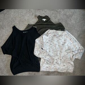 New York & Co Bull Lot. Cold Shoulder Tops. Size Medium